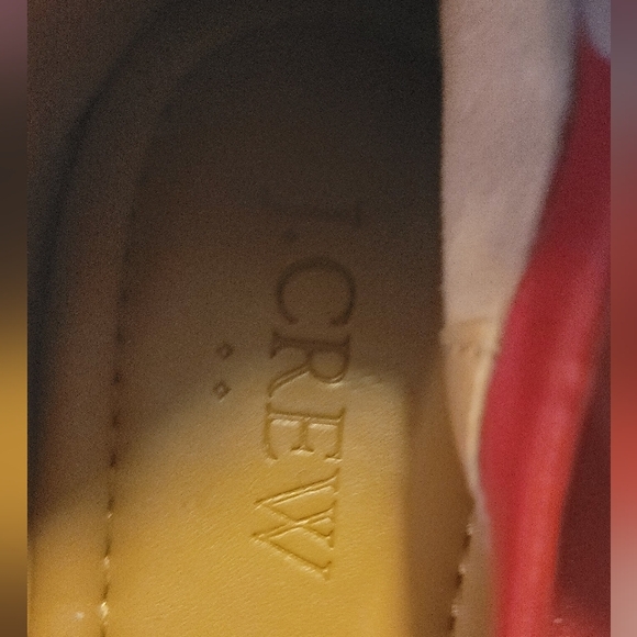 J Crew red ballet flats - Picture 2 of 4